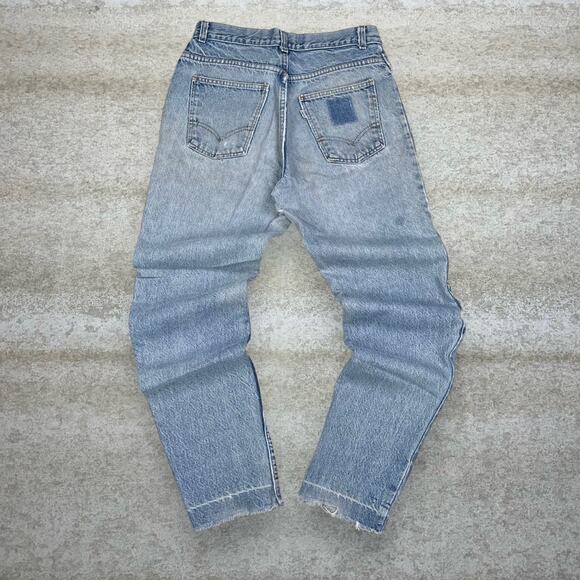 Levi's Denim - True Vintage 70s Levis Jeans 30x32 Regular Fit Tapered Leg Light Wash Denim
